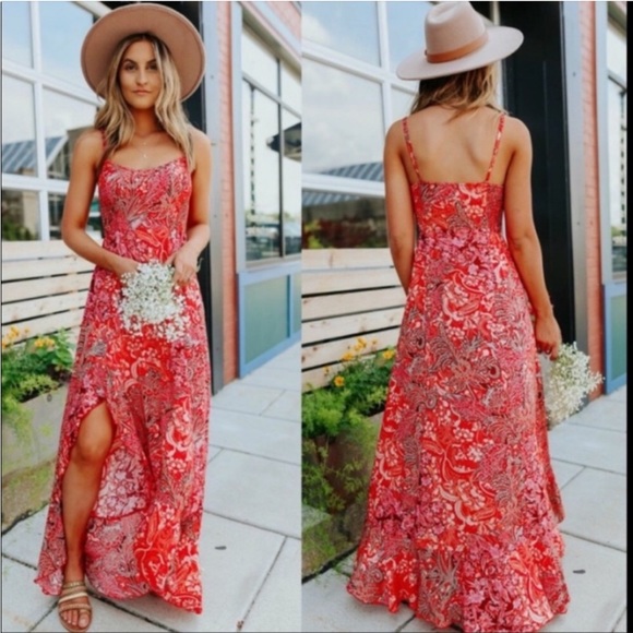 Free People Forever Yours Maxi Dress Size S - Picture 1 of 14